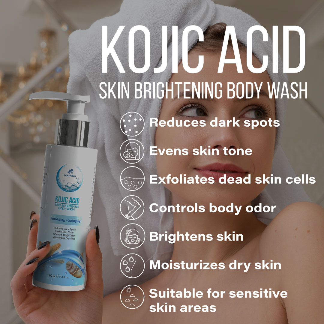 Kojic Acid Skin Brightening Body Wash - Image 4