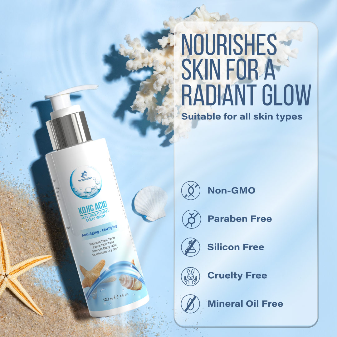 Kojic Acid Skin Brightening Body Wash - Image 3